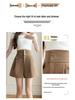 2026 Spring/Summer Women's Slimming Wide-Leg A-Line Suit Shorts and Fashion Outerwear with Versatile OL Boots
