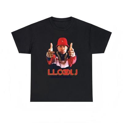 LL COOL J 80s Hip-Hop Portrait T-Shirt