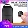 Car Sticker 2025 Hot New 2025 Hot 5/10Pcs Car Logo Control Key Emblem Stickers Accessories For Ford S MAX Ranger Focus Fiesta Mo