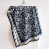 Winter High Grade Faux Cashmere Shawl Women Black Vintage Classic Paisley Floral Motif Thick Cozy Warm Large Wrap Scarf