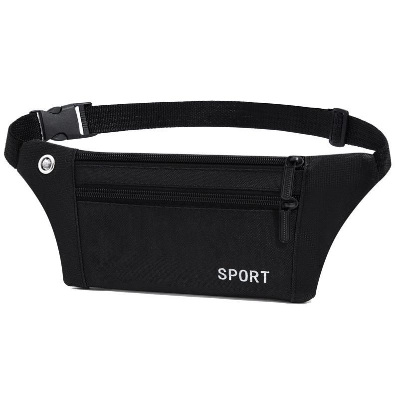 Durable Canvas Waist Bag for Seniors, Large Capacity Phone & Money Pouch, Wear-Resistant Crossbody for Men and Women