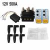 12V 500A Contactor Winch Control Solenoid Relay Twin Wireless Remote Recovery