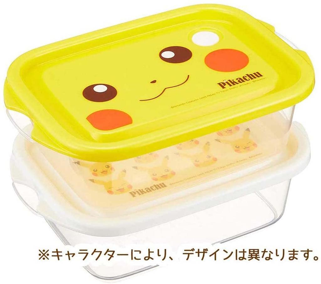 Skater Delivery Service Art Studio Ghibli 500ml Antibacterial Food Storage Made in Kiki's 2-Pack Containers, Japan, FCN2WAG-A