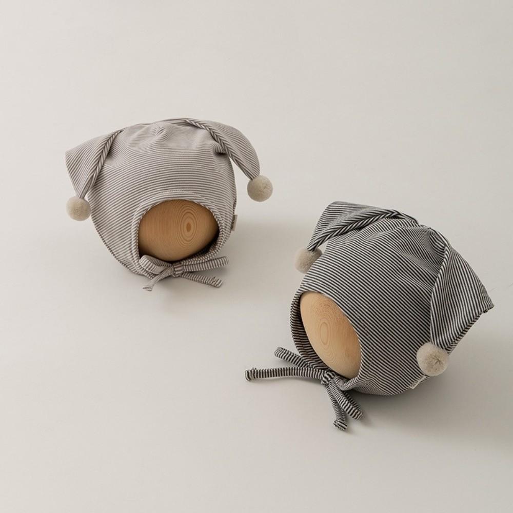Cat Ear Newborn Beanie Hat Soft Infant Bonnet Hat Korean Baby Fetal Cap  Photography Props