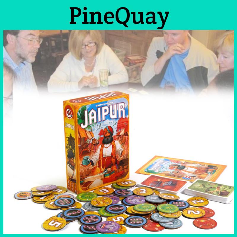 Colorful Jaipur Indian Merchant Interactive Table Game Designed For Family Entertainment