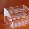 Cosmetics Storage Rack Acrylic Display Stand Dressing Table Multi Layer Organizational Shelves Desktop Ladder Type Showcase Box