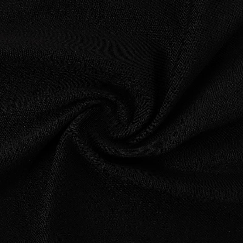 Women Elegant O-Ring Metal Slim Tops High Rise Bodysuit Cut Out Sexy Long Sleeve Bodysuits