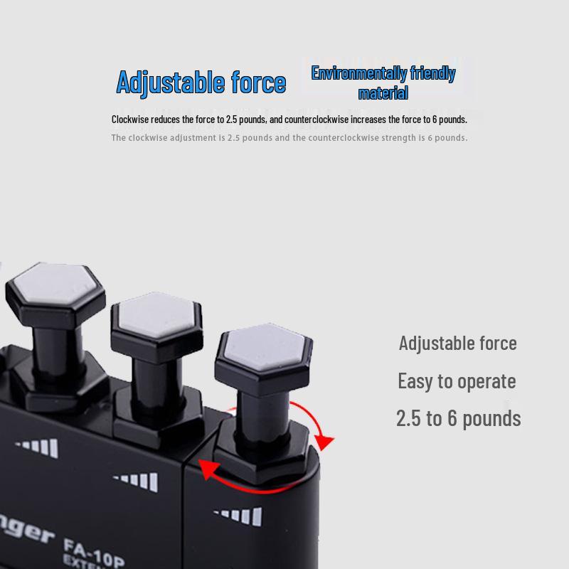 Adjustable FA-10P Flanger Piano & Guitar Finger Tension Exerciser