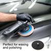 Car Polishing Pads Truck Drill Buffer Polisher Attachment Flocked Sandpaper Disc For Glass Wear-Resistant With Screw Rod