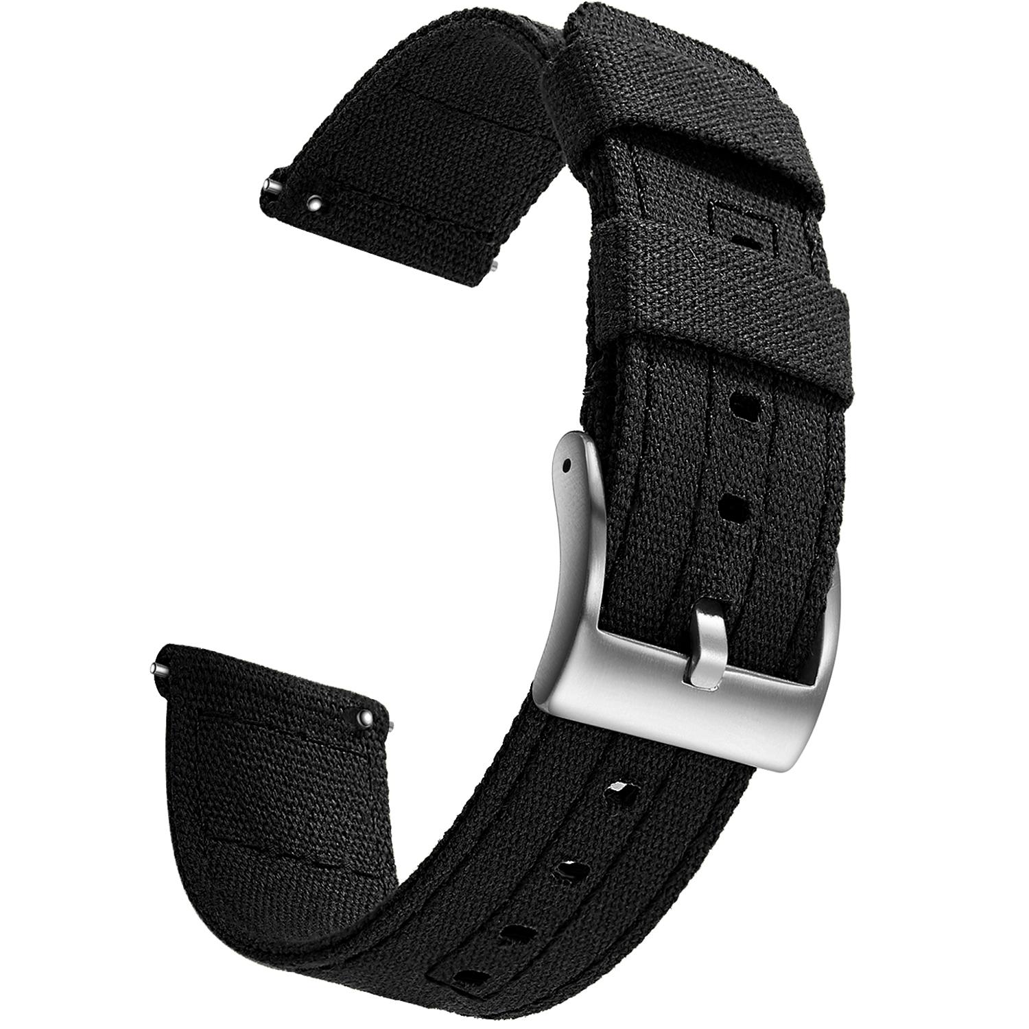 Canvas Quick Release SAMCO Watch Band 20mm 22mm Replacement Watch Straps for Men Women 20mm