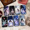 Cool G-Genshin-Impact-columbina   Phone Case Silicone Soft For IPhone 17 16 15 14 13 12 11 X XR Plus Pro Max Plus