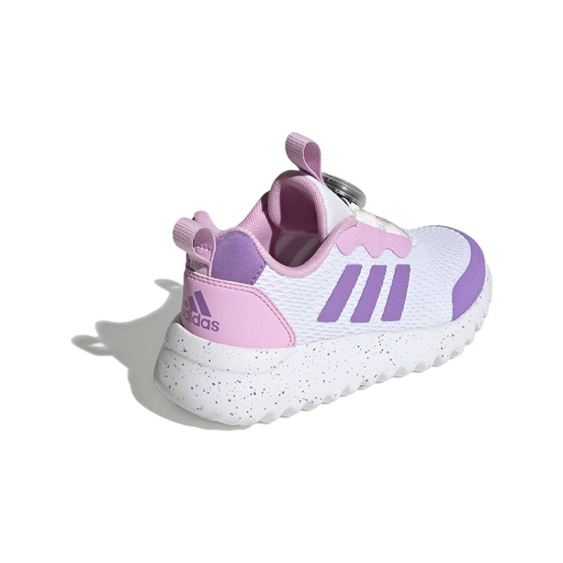 adidas ActiveFlex BOA 3.0 Breathable Low Top Kids' Running Shoes White Purple Kids' Sneakers IG0582