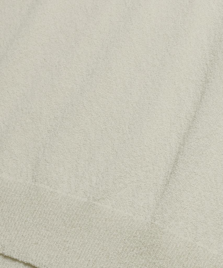 NODU Summer Vivid Color Block Collar Knit [Ivory]