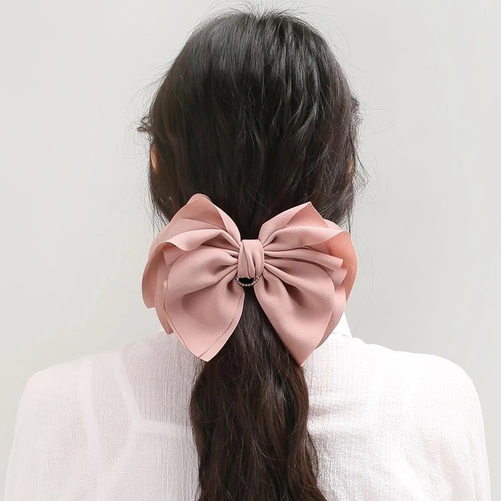 Hairpin Ribbon Pin Angel Scrunchie Cubic Automatic Hairpin Pink Ju Vidastory