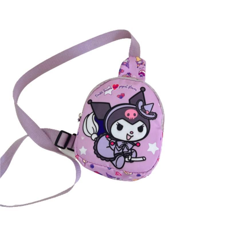 Cute Cartoon Pattern Kids Chest Bag Nylon Coin Purse Wholesale