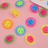 Plastic Spin Kids Gyroscope Toy With Bright Swirl Colors For Fun Play Gift