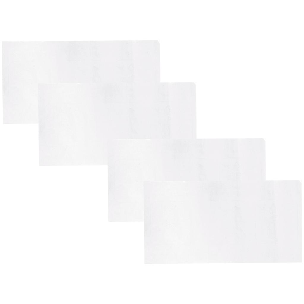 4Set English Warning Signs Safety Wall Caution Stickers Decal for Supermarket Office SchoolType B