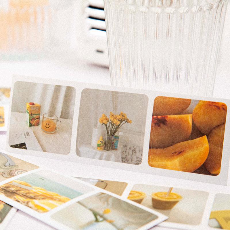 30pcs/pack 90patterns/pack Ins Material Stickers Book Scrapbooking Junk Journal Creative Stationery DIY Deco Stickers