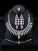 Bridal Zircon Necklace, Earrings, Bracelet, Ring Set, Exaggerated Luxury Four-piece Wedding Dress Accessories