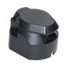 Soquete euro para reboque, durável, 12v, 13 pinos, barra de reboque de 13 polos, soquete de reboque, fiação, conector elétrico, caminhão, acessórios para carro