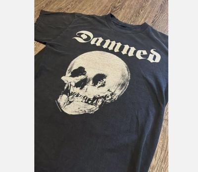 The Damned Shirt, The Damned Black T-shirt Unisex