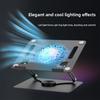 Aluminum Notebook Holder 360-degree Rotation Laptop Riser Durable Laptop Stand for Desk