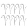 1/40PCS Bathroom Hanger Clips Heated Towel Radiator Rail Hook Holder Multi-Purpose Drying Rack Hook Towel Clothes Storage Racks