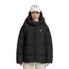Skechers Windproof Waterproof Oil Resistant Warm Durable Comfortable Versatile Simple Solid Color Short Down Jacket Women outerwear P425W134-0018