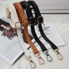 125cm Langer Taschenriemen PU-Leder Schultertaschenriemen 1,2cm Breit Zubehör für Handtaschen Mode PU-Taschenriemen für Umhängetaschen