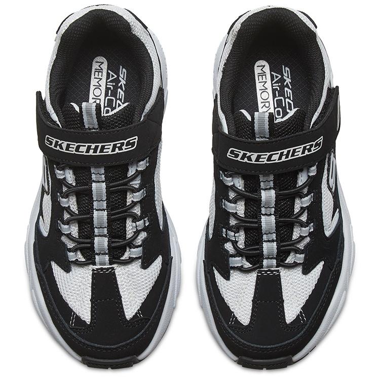 (GS) Skechers Stamina 'Black White' Kids' 98170L-BKW