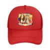 Music  themed Art Best of Both Worlds Hannah Montana with Characters for Music  cultural Design Mesh Baseball Cap
