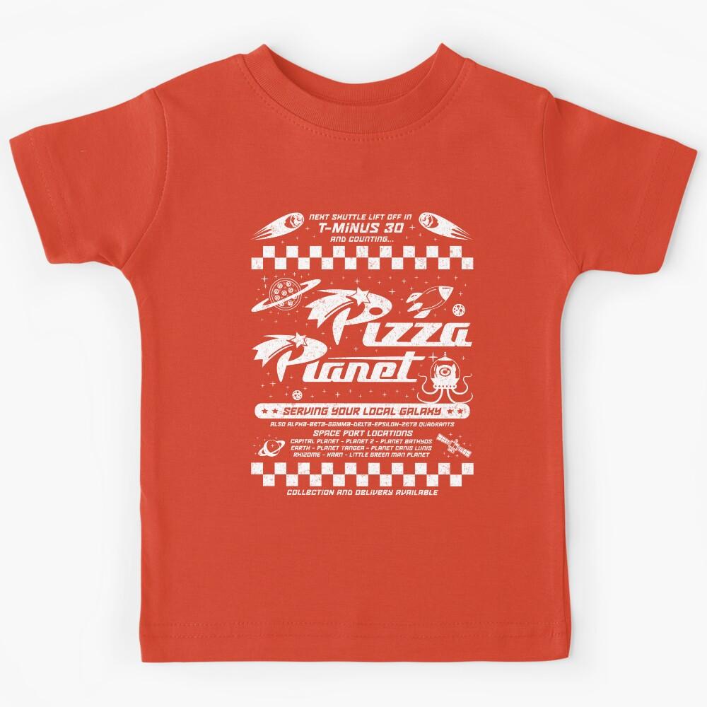 Pizza Planet T-Minus 30 Kids T-Shirt 150