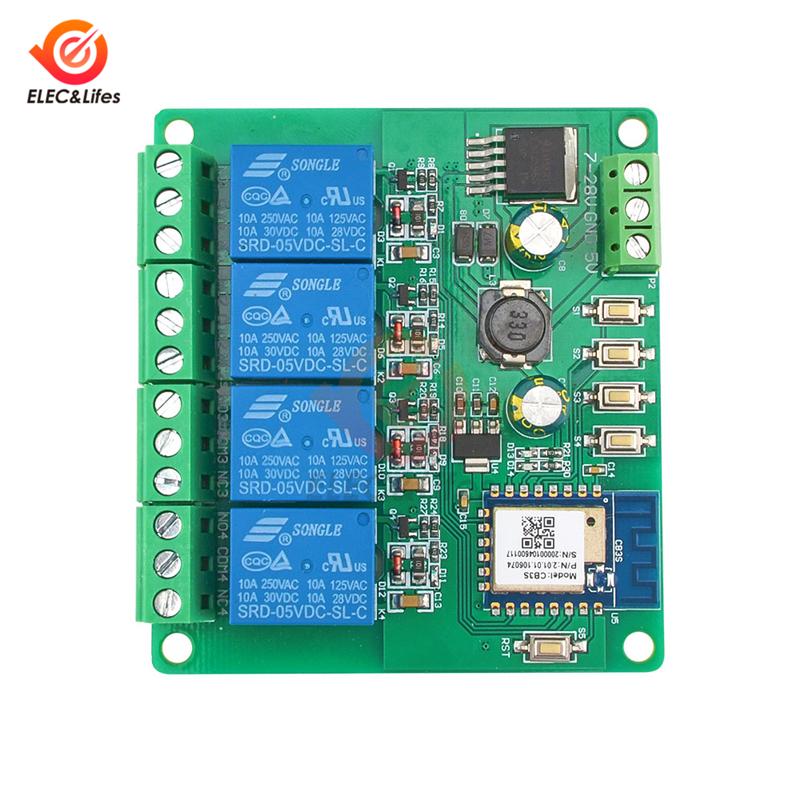 USB 1V DC 7-11V 1 Channel Smart WiFi Wireless Remote Control Relay Switch Module For Mobile Phone Tuya APP Control Smart Switch