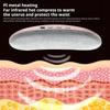 Electric Period Cramp Massager Vibrating Heating Belt for Menstrual Waist Stomach Abdominal Warm Palace Belt