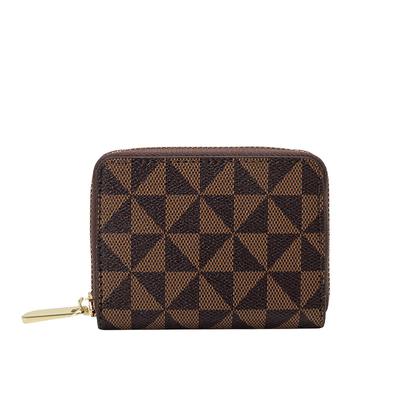 Fashionable Short Wallet Spring New Printed Change Clutch Wallet Card Bag ID Bag for Men and Women