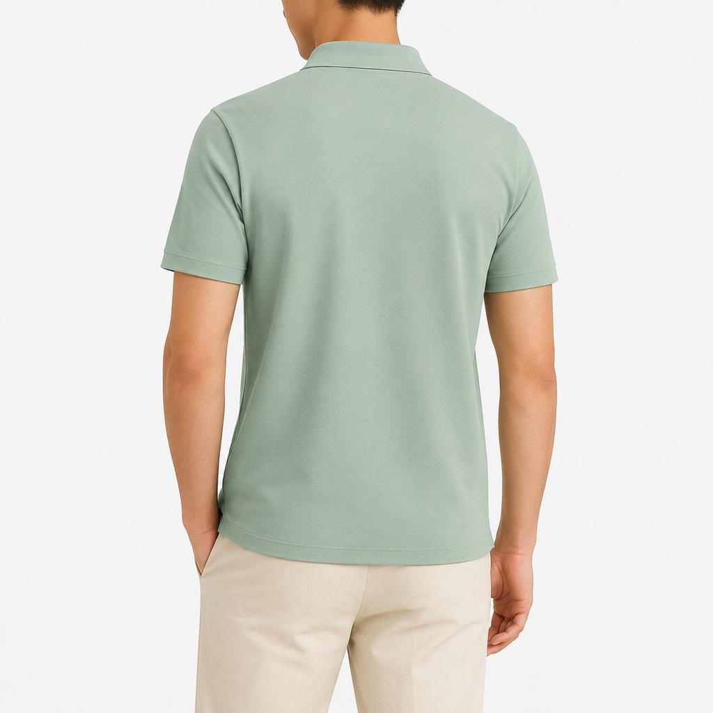 Skechers Breathable Quick-Dry Moisture-Wicking Polo Shirt Men Tops P226M350-0473