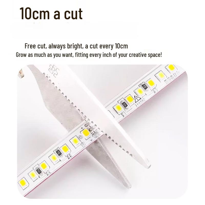 Ultra-Thin 220V Self-Adhesive LED Strip Light