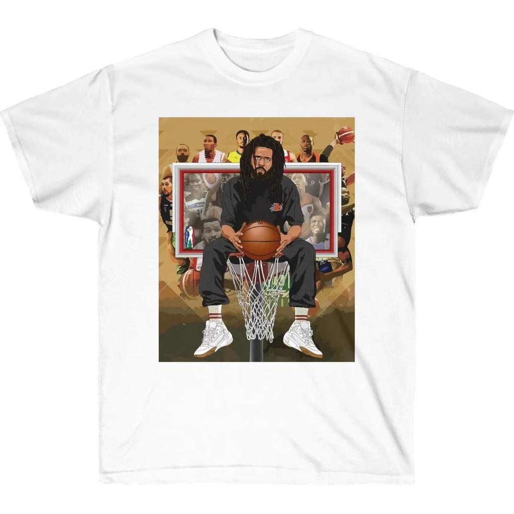 J Cole Creativity Tour Graphics Cotton Shirt Unisex Y2k Hip Hop Style Retro 2026 Summer Mens Short Sleeve Tshirt Fan Gifts