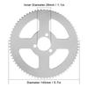 Rear Chain Sprocket for Karts Car Motorcycles Vehicles Accessories 72 Teeth 25H 29mm
