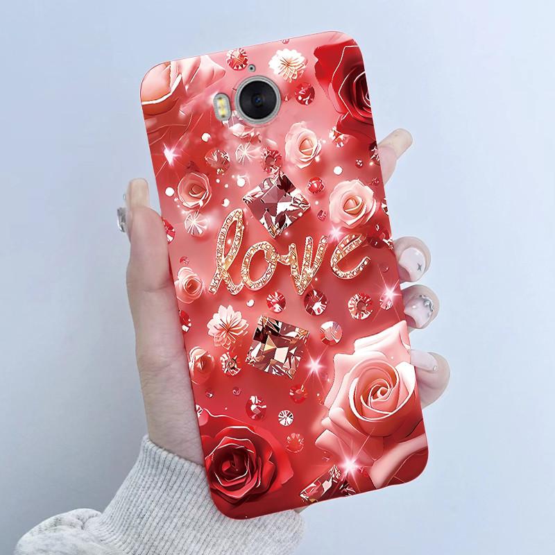 For Huawei Y5 2017 Y6 2017 Phone Case Butterfly Flower Girl New Design Soft Silicone TPU Back Housing for MYA-L22 MYA-U29 Covers