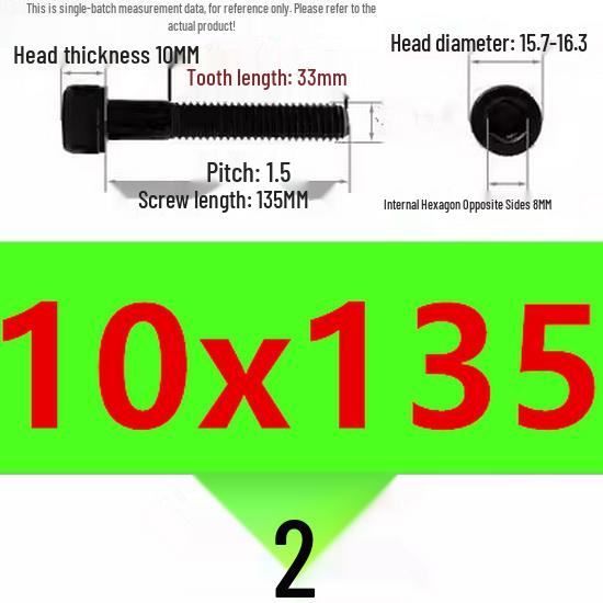 High-Strength Grade 12.9 Internal Hex Head Screws M1.4-M20