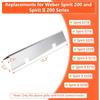Premium Metal Heat Plates Suits Popular Spirit I And Next 200 Line Grills 15.3 foot Size