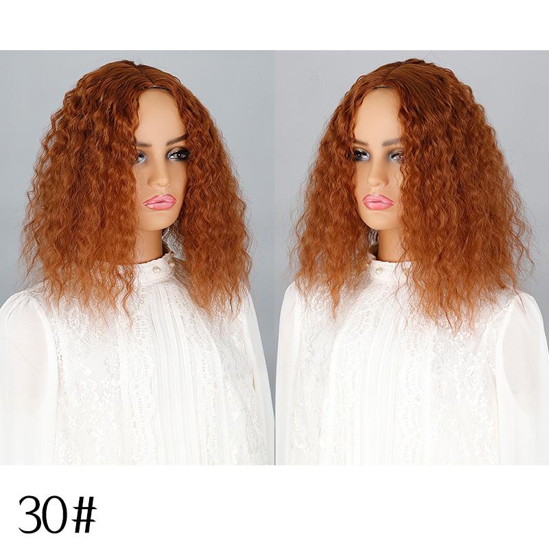 

XINRAN женская мода длинные наращивание волос с кукурузной завивкой без челки синтетическое волокно топпер для волос шиньон для женщин 30 cm