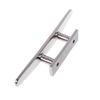 316 Stainless Steel Combo Mooring Cleat 1Pc 4 5 6 Inch 2 Hole Polished for Marine Boat Deck Use