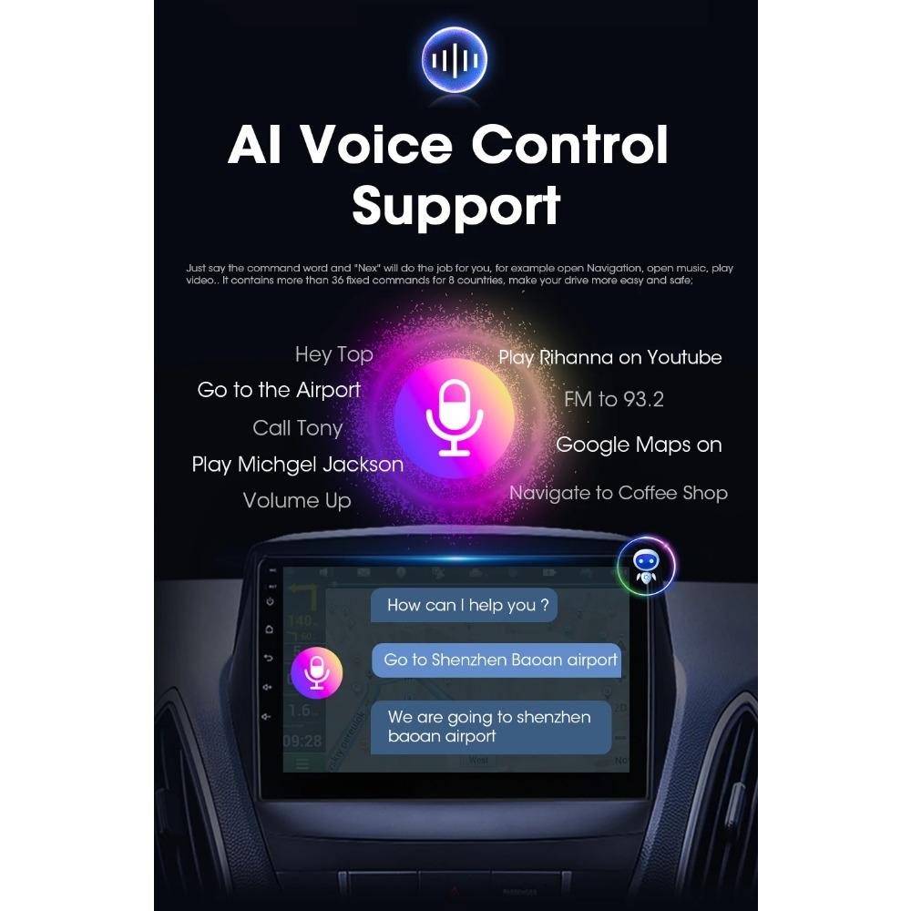 Srnubi 9" For Hyundai Tucson 2 LM IX35 2009-2015 Carplay Auto DSP 2din Android Car Radio Multimedia Video Player Navigation GPS