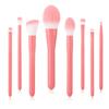 Foundation brush, loose powder brush, eye shadow brush, 8 makeup brushes, macarons, makeup brush set, makeup tools, beauty makeup