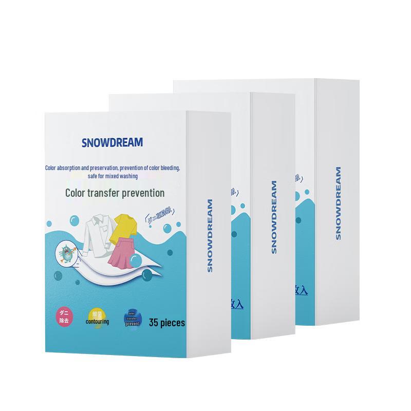 

Листы для стирки SnowDream против переноса цвета