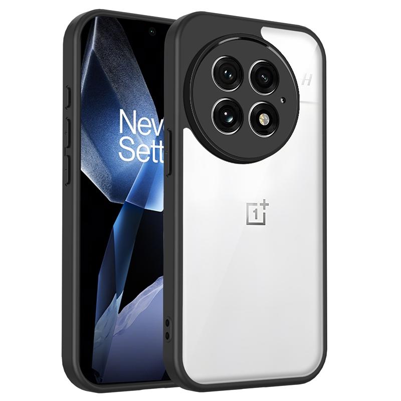 Transparent Silicone Case For OnePlus One plus 13 13R 13T 13S 12R 11 11R 10R 9R 9RT 8T 7 7T PC Back TPU Bumper Shockproof Cover