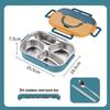 ZISIZ Insulated 304 Stainless Steel Lunch Box
