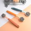 Long-Handled Non-Stick Pot and Dish Scrubbing Brush for Kitchen Cleaning